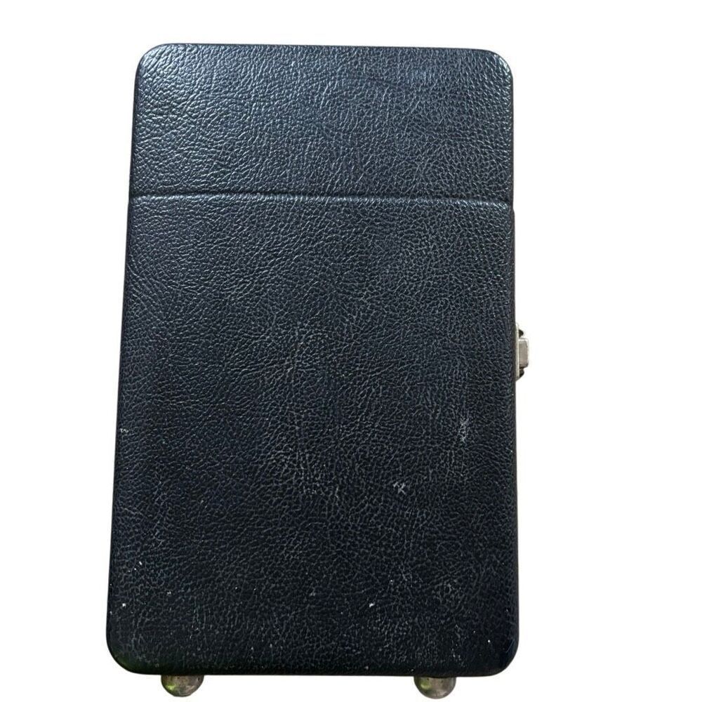 Vintage Platt Cocktail Case 2 Bottle Liquor Travel Bar